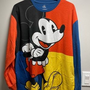 Colour block Mickey Mouse Longsleeve